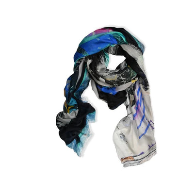 Night in Colors Cashmere Scarf  