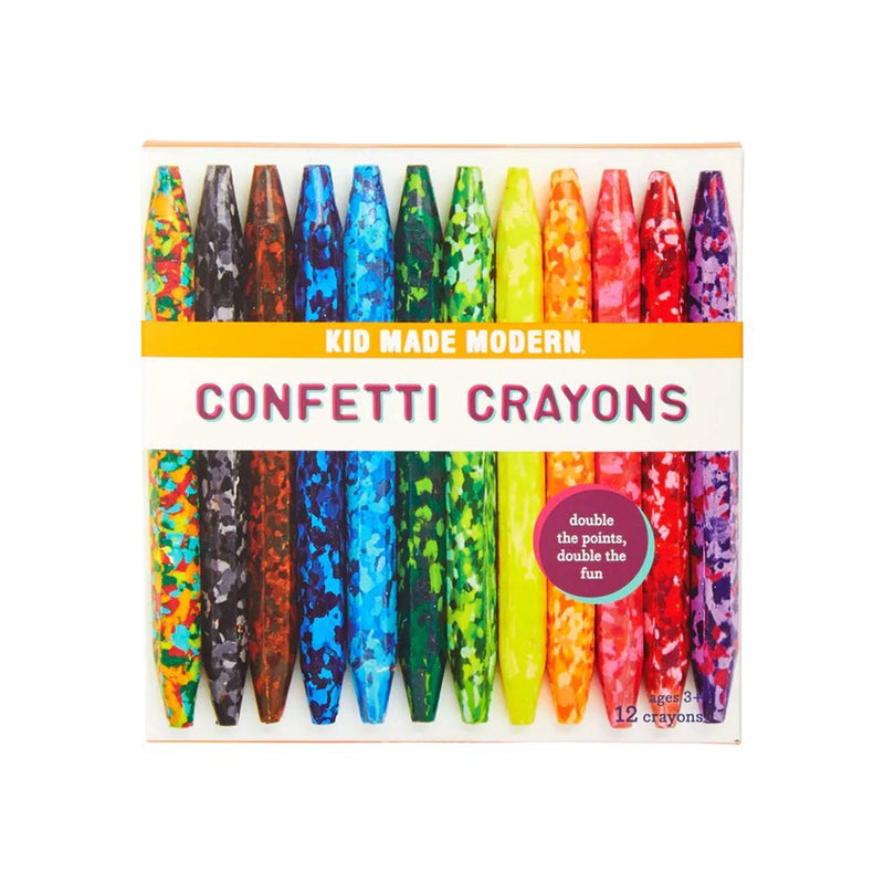 Confetti Crayons Set of 12 