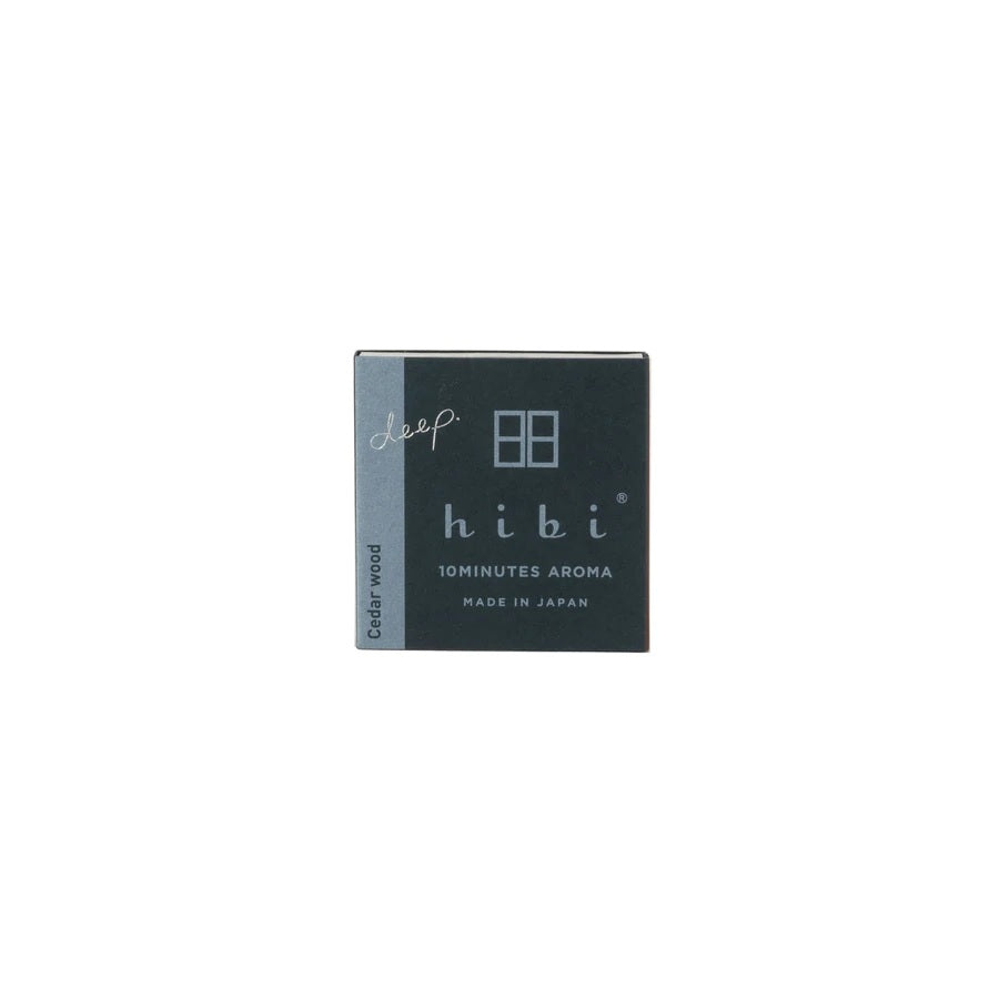 Hibi Incense Matches Cedarwood Set of 8
