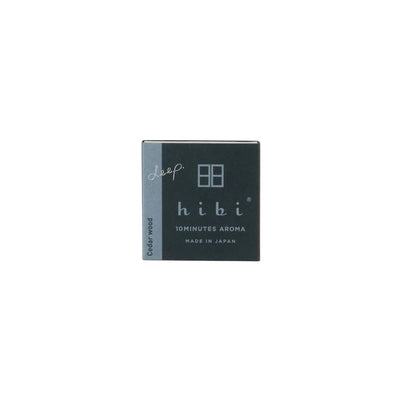 Hibi Incense Matches Cedarwood Set of 8