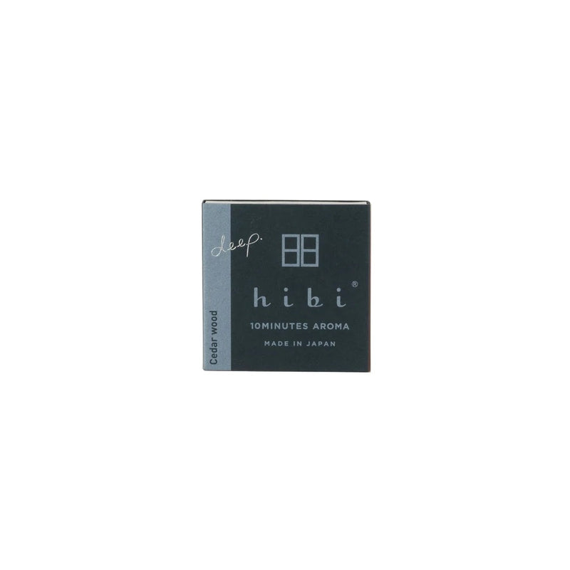 Hibi Incense Matches Cedarwood Set of 8