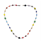Glass Small Multi Circles Necklace