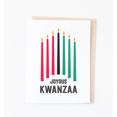 Joyous Kwanzaa Holiday Box Set Card Set of 8 