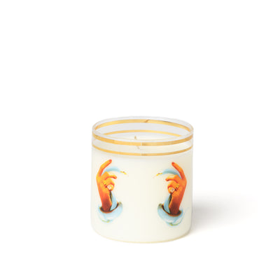 Seletti Hands Holding Snakes Candle  
