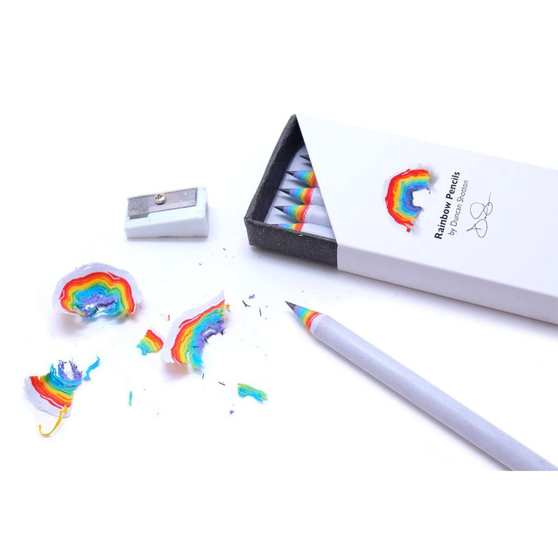 Rainbow Graphite Pencils Set  