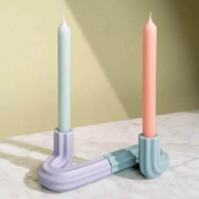 Templo Taper Candle Holder  
