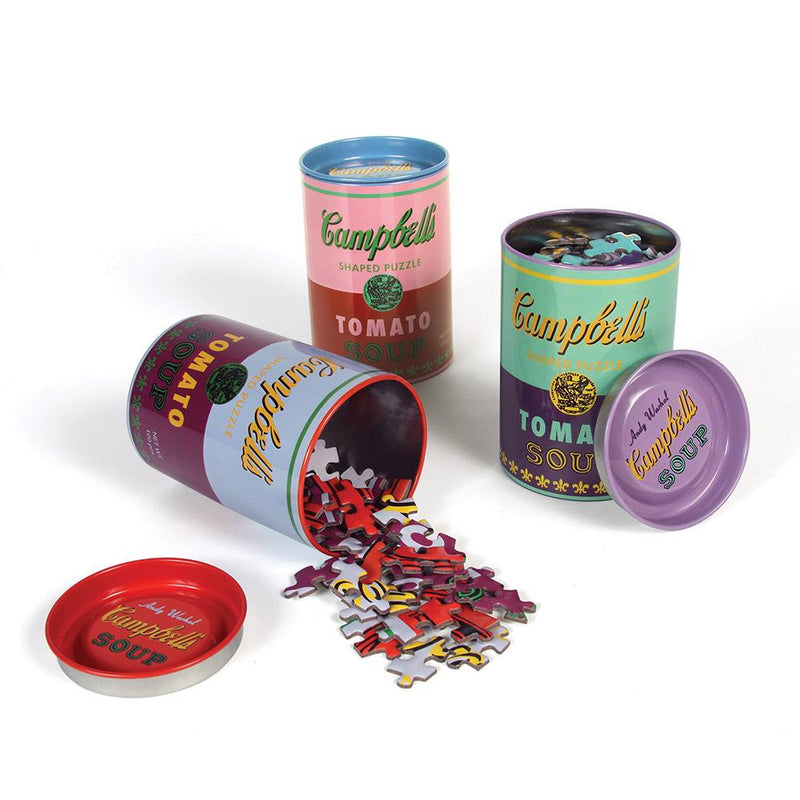 Warhol Soup Can Puzzle Tin Set  
