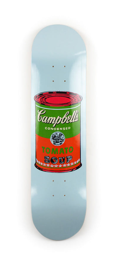 Warhol Soup Can Skate Deck Red 